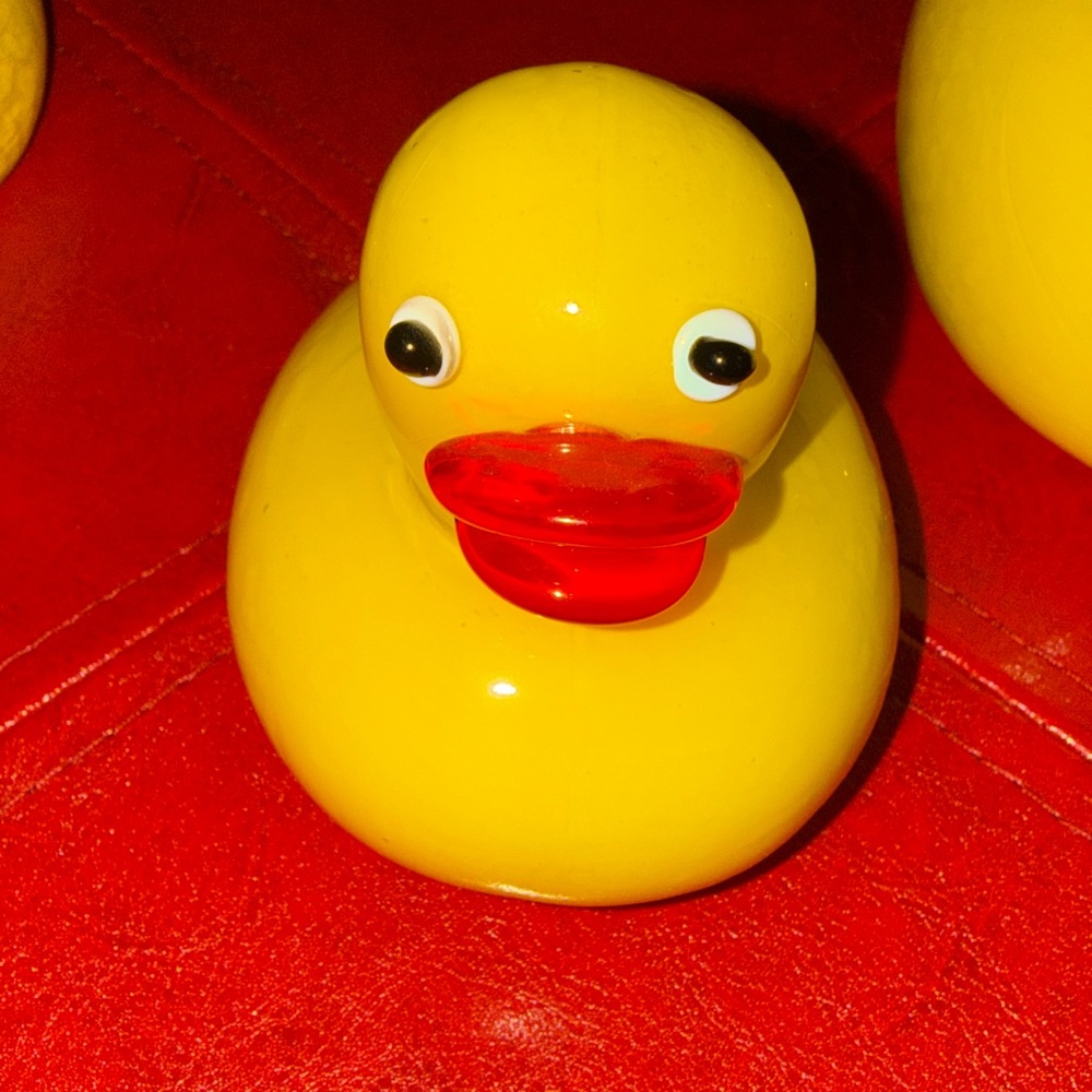 Glass Rubber Duck Novelty Set - Picture 7 of 8